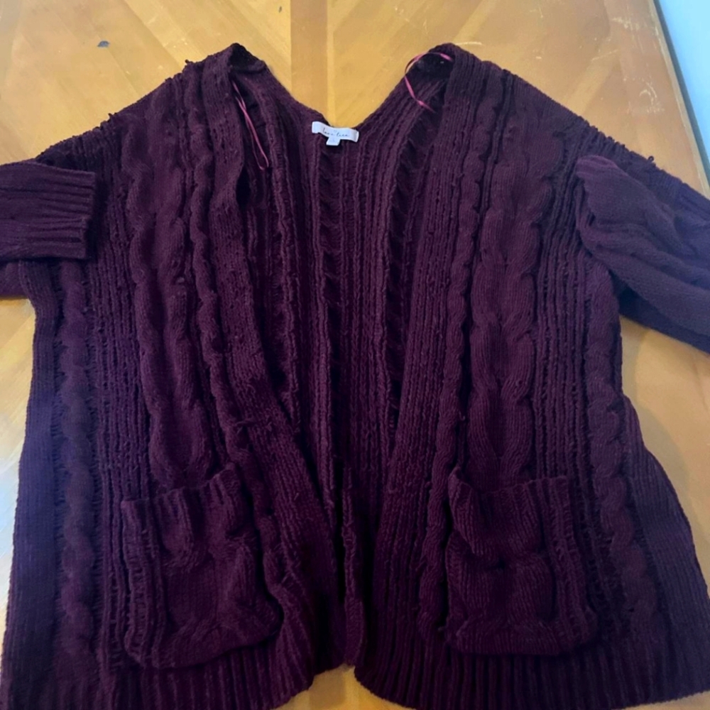Oversized Knit Cardigan size L